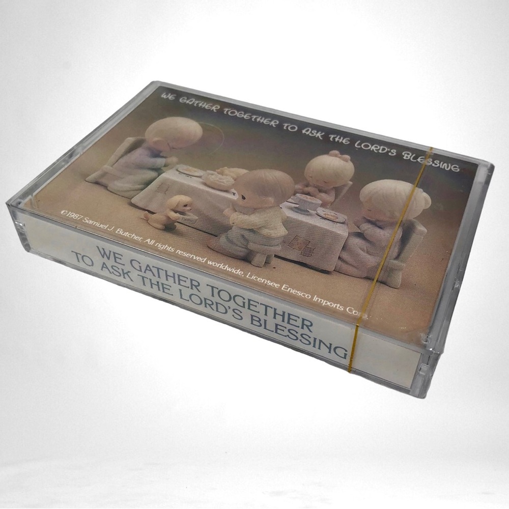 Precious Moments CASSETTE “We Gather Together To Ask the Lord's Blessing” Vtg!